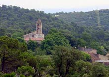 Ermita d'Argimon que pertany al municipi de Riudarenas