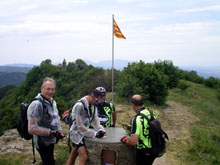 Fotografia feta al punt ms alt de la Serra de Cabrera (1.306 m.)