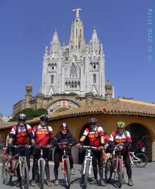 Els integrants de la sortida al Tibidabo